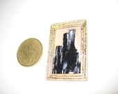 Modern Miniature Abstract Painting - Dollhouse Size- OOAK