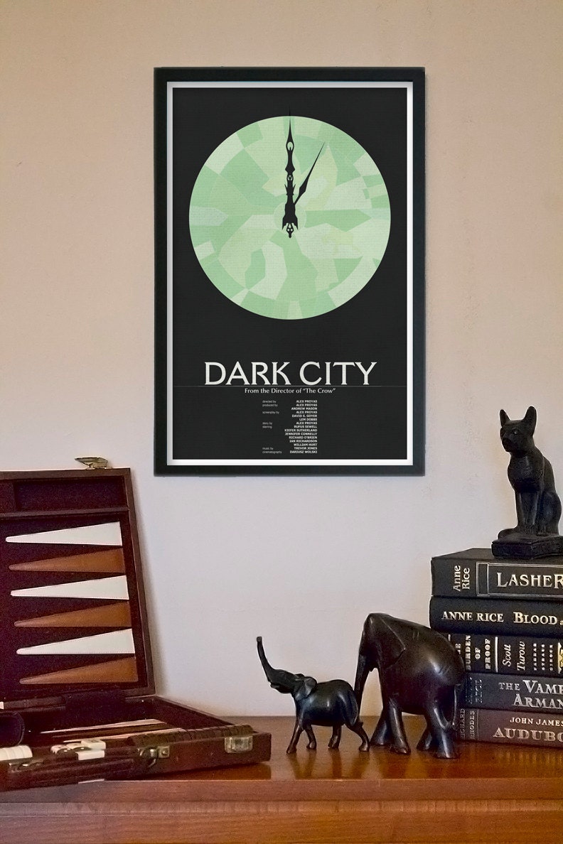 50% OFF FAB.COM Overstock - Dark City: 13x19 Science Fiction Cult Movie Poster