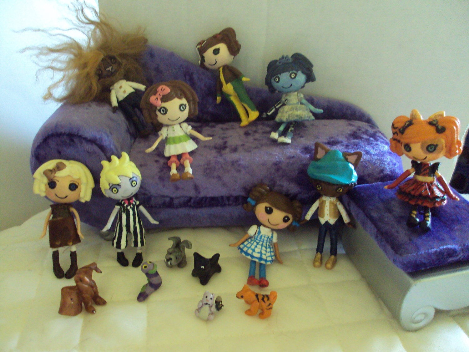 custom made for you mini lalaloopsy disney fairy tale tv movie video game book art doll monster high story comic book dr. who firefly etc
