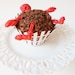 5 Chocolate Skeleton Pieces: Red Bones
