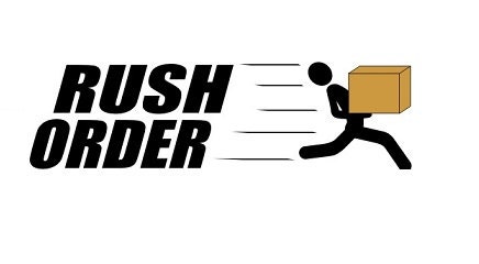Rush order fee