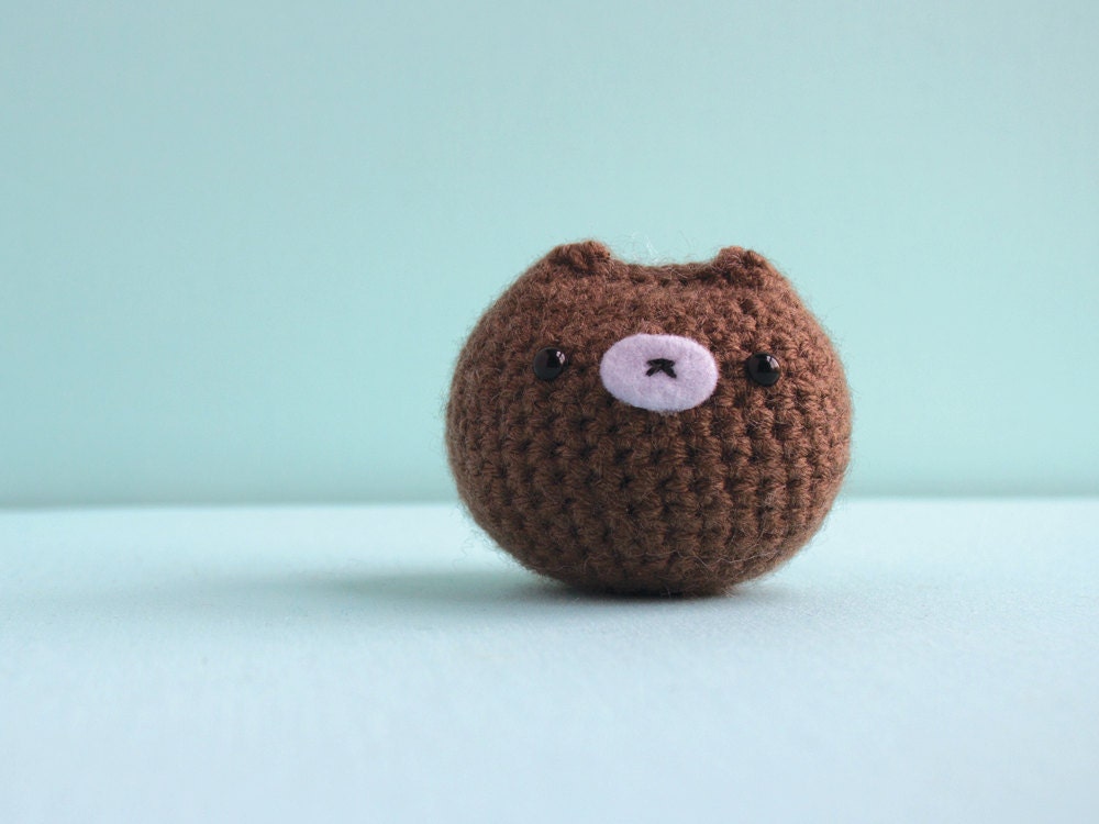 Brown Chuppy Amigurumi