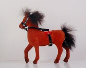 50's Steha West German Toy Horse Figurine  with Sticker