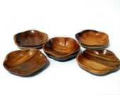 Wood Bowls - 5 piece bowl set  - black friday etsy//cyber monday etsy