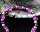 Pink Passion  Stretch Bracelet