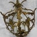 Vintage Chandelier Antique Crystal Chandelier Brass Chandelier Petite Perfection Classic 3-Light Elegant Ornate European Chic