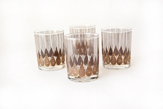 Mid Century Tumblers Glassware Barware