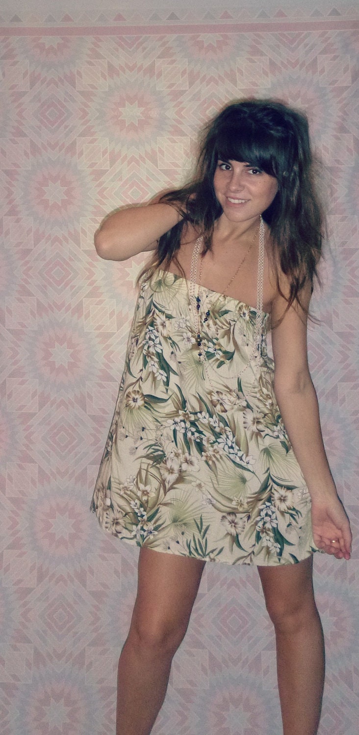 Floral Skirt/Dress/TubeTop