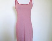 SALE - Vintage Dress, Nautical Summer Dress - WAS 18 NOW 15
