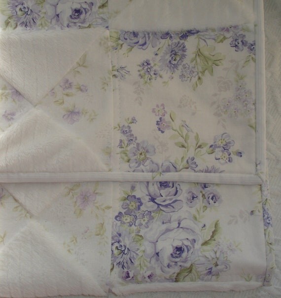 baby girl quilt lap throw blanket shabby chic by keriquilts baby girl quilt lap throw blanket shabby chic by keriquilts