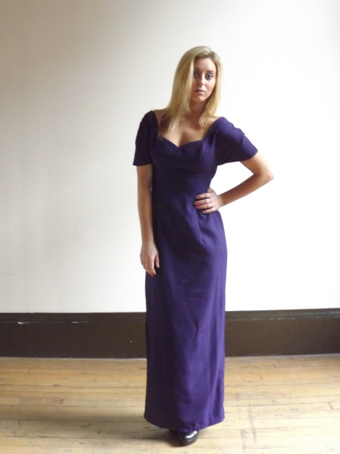 ball gown, purple dress , floor length gown , formal gown