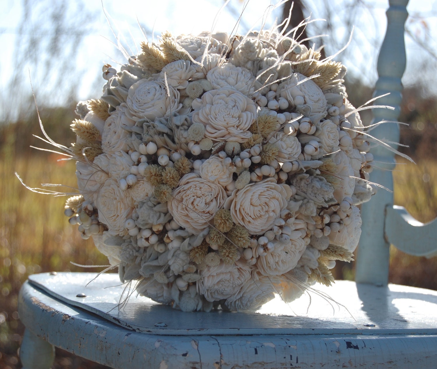 Dried Wedding Flowers - Bouquets, Boutonnieres, and Corsages