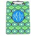 Monogrammed Clipboard - Personalized Clip Board - Preppy - MINT AND MALIBU