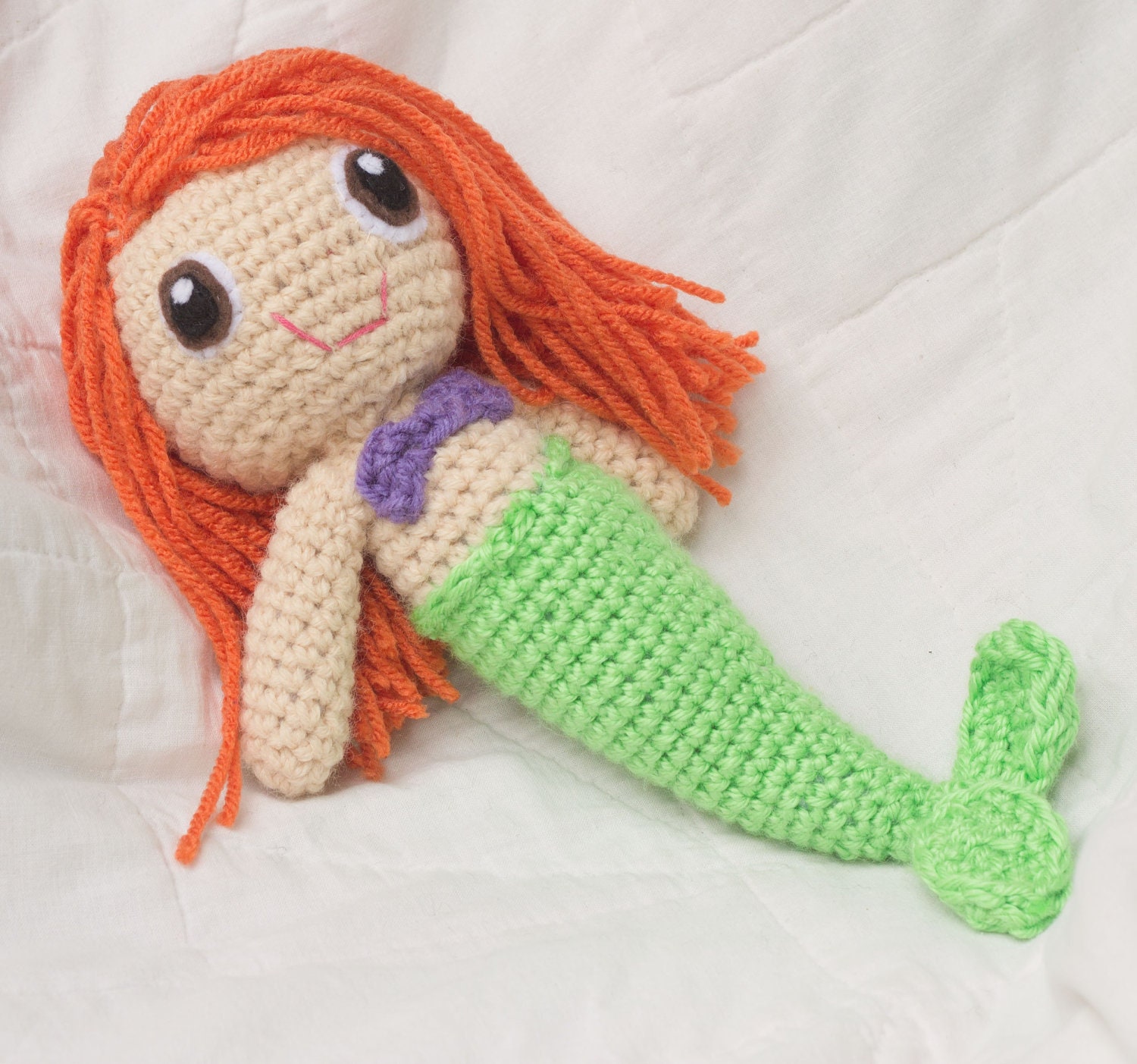 Customize Your Own Mermaid Doll (Crocheted Stuffed Toy)