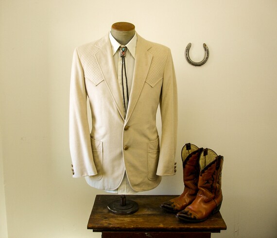 vintage western suit jacket
