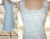 Blue Vintage Dress GORGEOUS