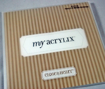 Close To My Heart Acrylic Stamps CHRISTMAS - Never Opened - "Simple Christmas"  30 small stamps for Scrapbooking