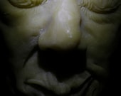 Macabre Wax Face Gothic Horror Moody Creepy Spooky Dark Portrait Digital Fine Art Print "Hiding XVI"