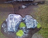 Wargames terrain Rocky Outcrop,  28mm for Warhammer 40k, Lotr, Warmachine. hordes and similar games