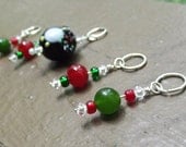 Stitch Markers - Set of Five - Penguins are Awesome