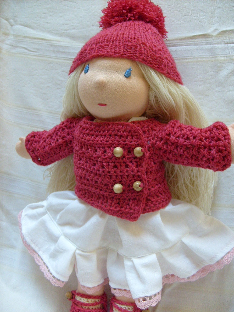 Custom handmade waldorf doll soft toy