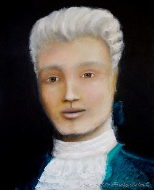 Bello, Bello - 19x13 Fine Paper Large Print of Original Painting Award - Winning Fae Factory Steampunk Chic Eco Artist, Dr Franky Dolan
