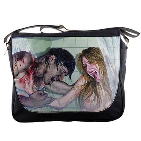 zombie messenger bag