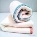 Organic baby receiving blanket eco-friendly baby shower gift hemp cotton fleece turquoise