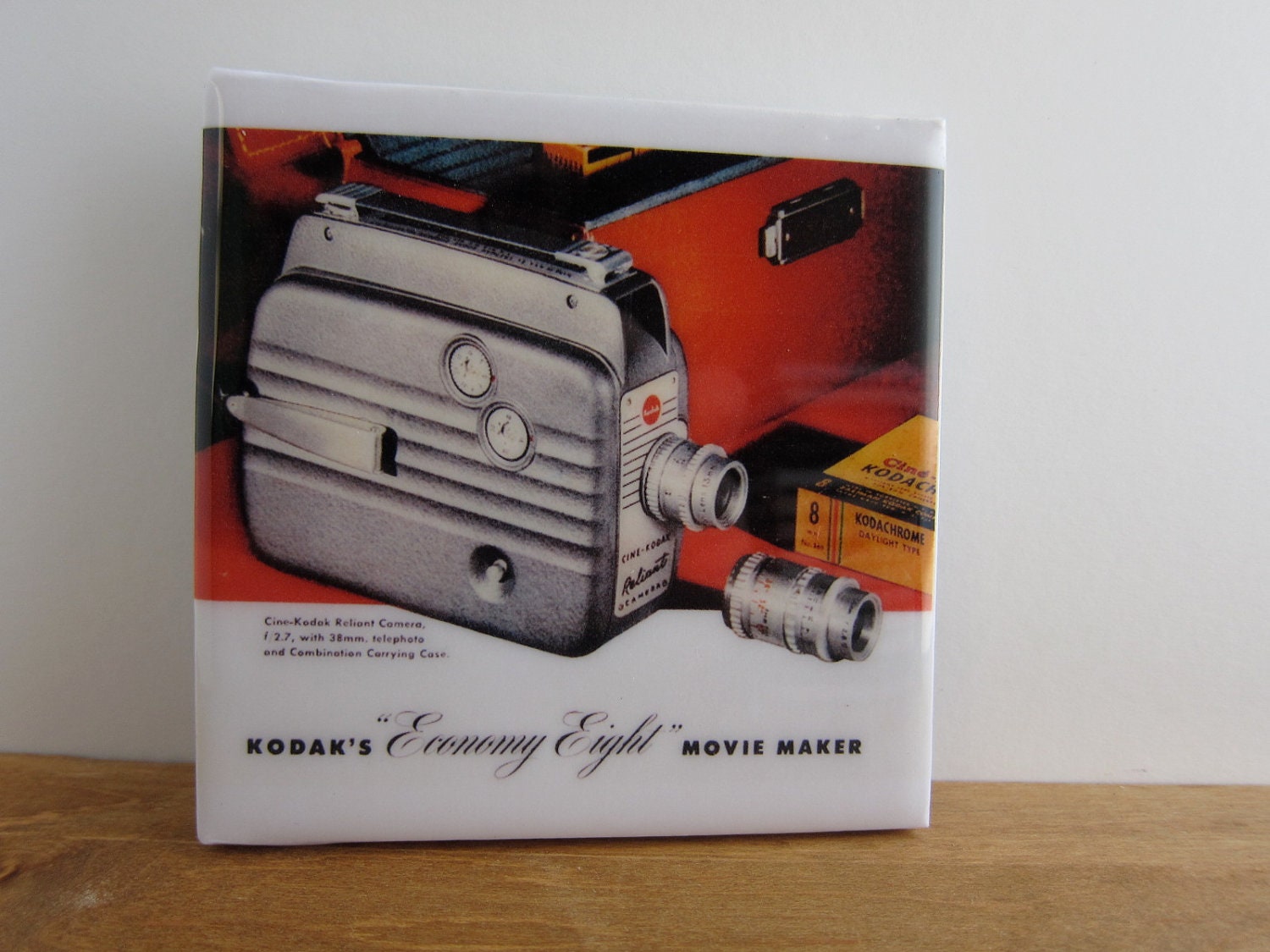 Kodak Movie Maker Camera Coaster