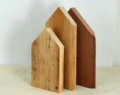 Wooden House Shapes