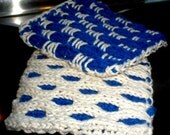 Scrub 'n Wipe double knit dishcloth with muscles