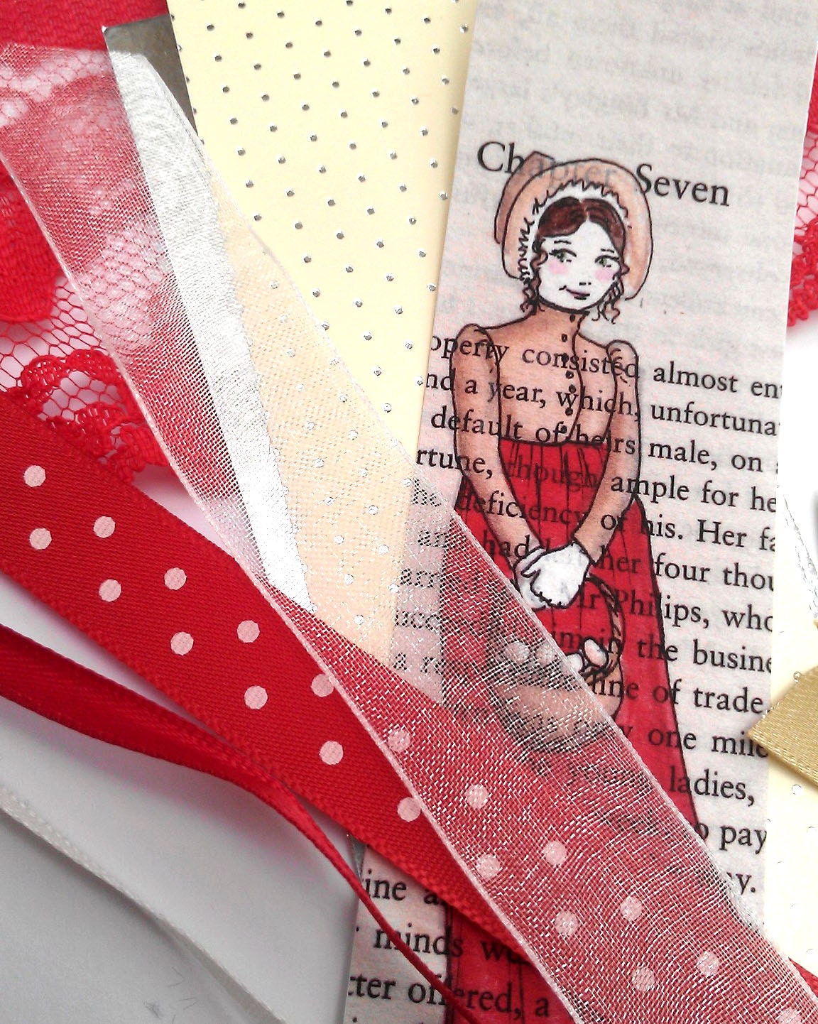 Create your own Jane Austen bookmark