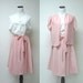 1970 vintage JANE BAAR 2 piece dress . large to extra large