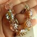 Lampwork Glass Beads handmade by Catalina Glass sra pastel gold shell set ocean beach