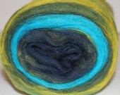 Center pull self striping roving. Tsunami. Merino wool. 4.3oz. SALE