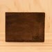 Monogram Wallet - Leather in Antique Black