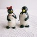 Vintage Salt & Pepper Shakers Millie and Willie Plastic 1950s