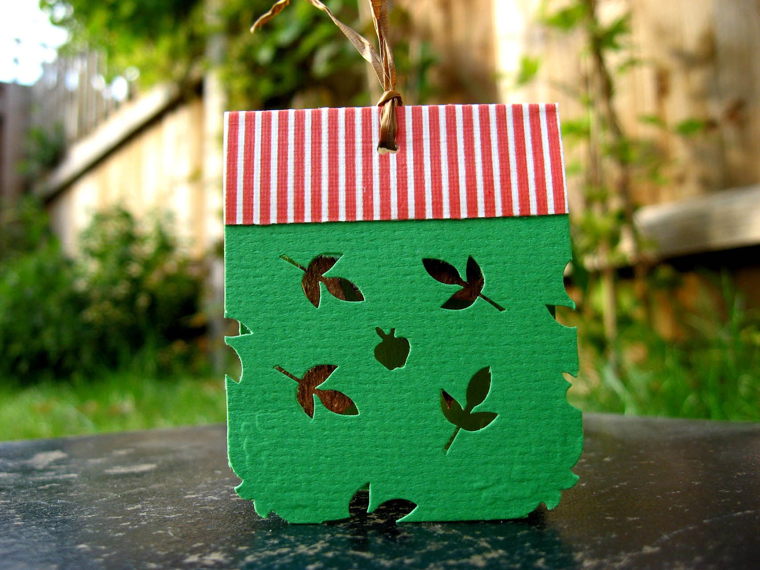 Tags with Squirrel . Set of 4