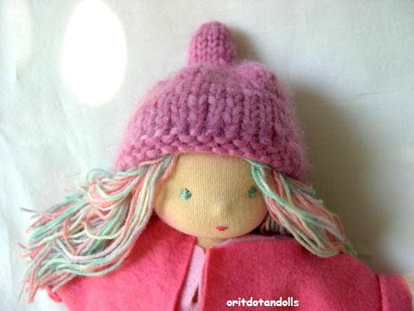 Waldorf doll 12inch for children and toddler, Steiner Waldorf education