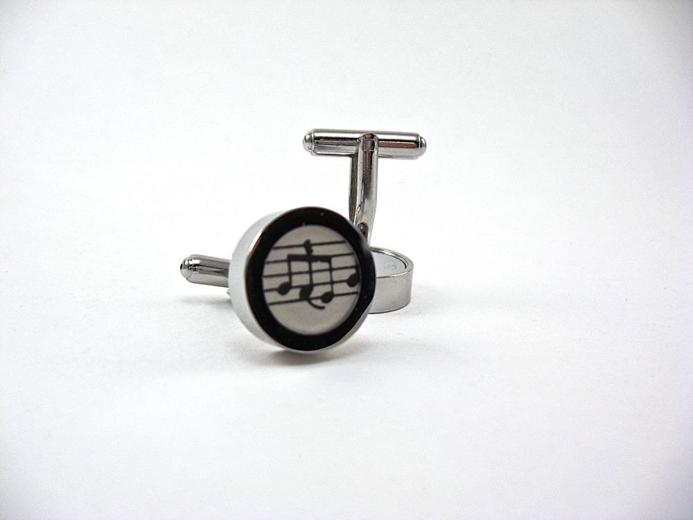 Cufflinks Using Vintage Sheet Music  OOAK