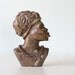 RESERVED Vintage Marble Woman's Bust