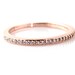 Reserved 14K Rose Gold Diamond Ring Wedding Band Anniversary Band Stacking Ring