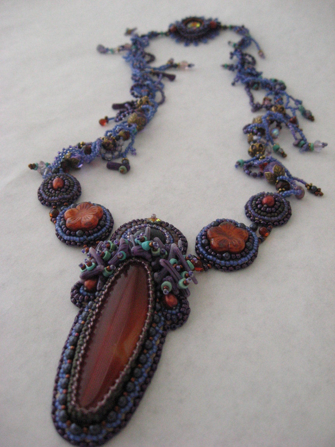 Carnelian Agate Necklace