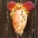 Reserved for Kim - Needle felted wool fairy angel Autumn Blossom Blessing Fairy Waldorf inspired by Rebecca Varon
