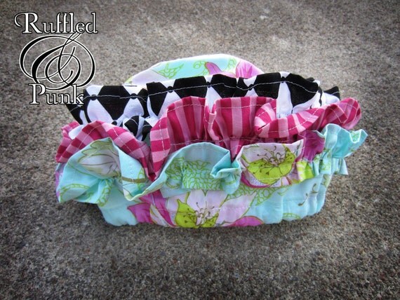 Diaper Cover, Ruffled Diaper Cover, Ruffle Bloomers, Childrens Clothing, 3/6 Months READY to SHIP, RTS