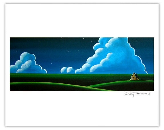 Big Skies No.4 in series - Cindy Thornton Art Limited Edition Signed Print (2/5)