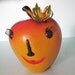 Kitschy Vintage Anthropomorphic Apple Bank