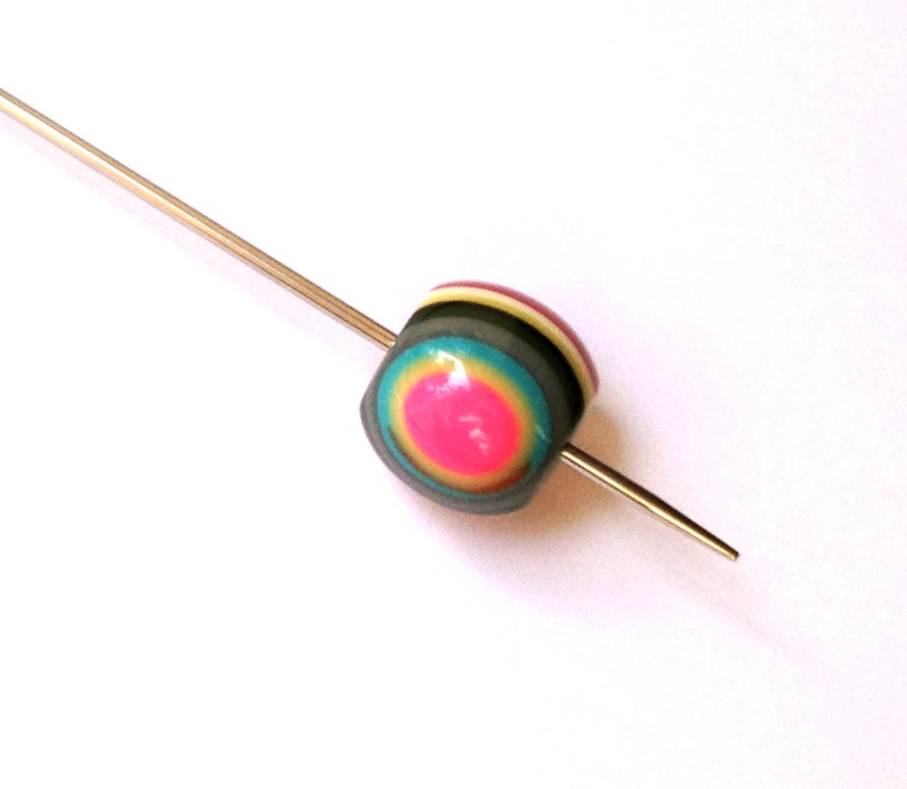 Bead Support Spindle 6 Takhli for Supported Spinning of Handspun Lace Yarn - like Russian or Tibetan