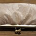 Ivory Nude Lace Clutch