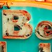 30% OFF Vintage neon sign photo, orange, turquoise, rust, peeling paint, motel sign, Jersey Shore, funky decor, mid century, doo wop